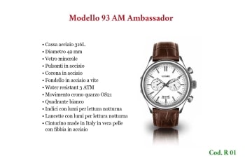 Mod 93 AM Ambassador orologi classic